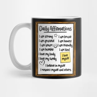 Daily Affirmations Mug